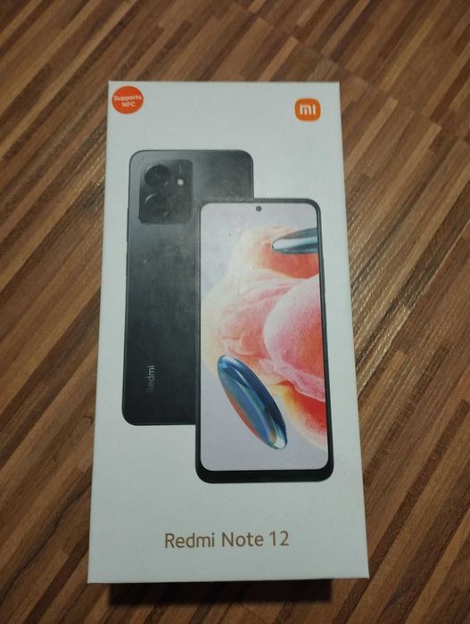 Telefon Redmi Note 12 Onyx Gray 8GB RAM 256GB ROM