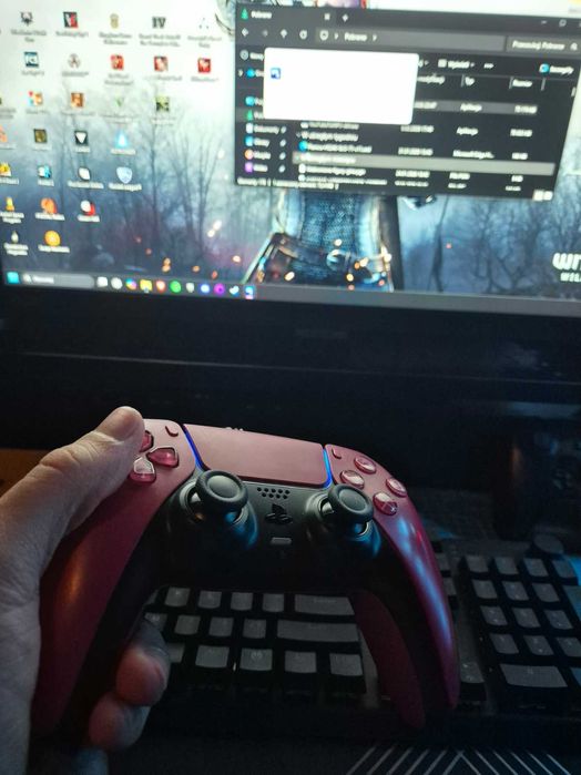 Dualsense Cosmo Red TMR