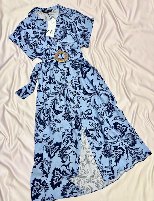 Сукня сорочка на гудзиках ZARA