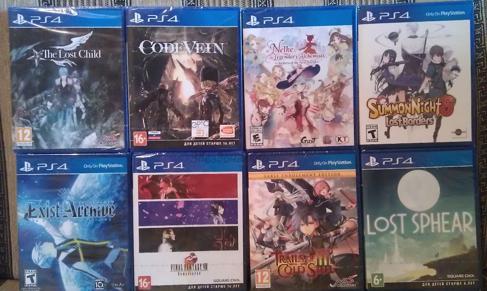 Игры PS4(новые,бу )