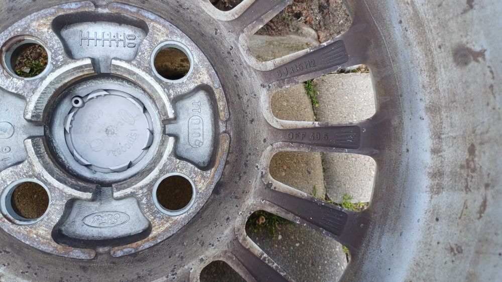 15" alufelgi ford 4x108 focus fusion fiesta ecosport bmax scorpio KA