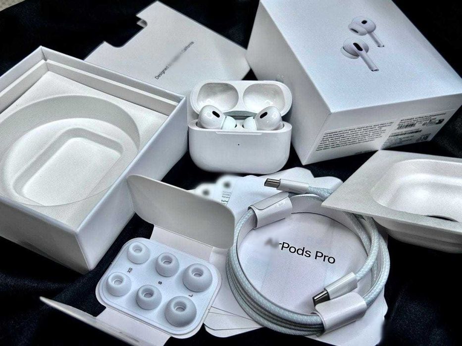Навушники АірПодс Pro 2 USB-C | Повна комплектація | 100% шумоподав