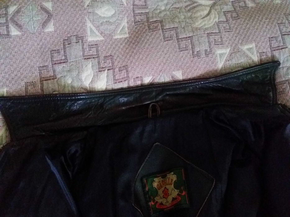 Куртка кожаная мужская
