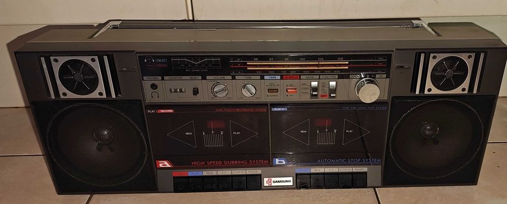 Samsung W-34L radiomagnetofon kasetowy