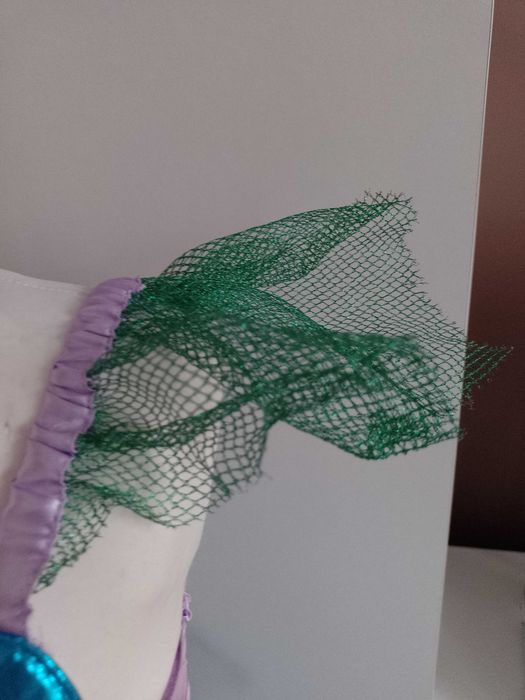 Strój karnawałowy ARIELKA SYRENKA kostium przebranie 146/152 (5)