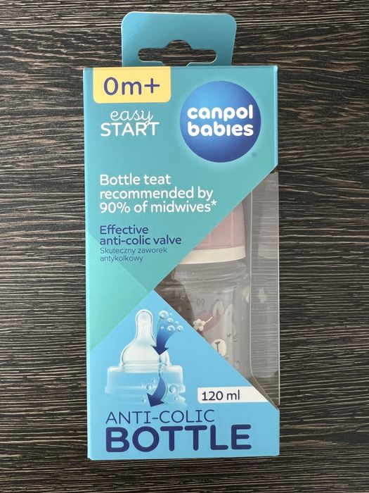 Пляшечка Canpol Babies Easystart Bonjour Paris 35/231, 120 мл