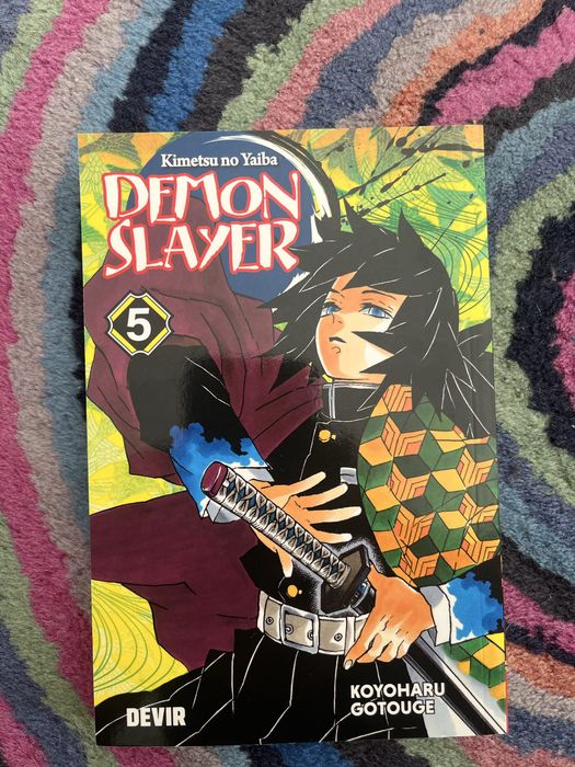 Mangás Damon Slayer (Vol. 1-5)