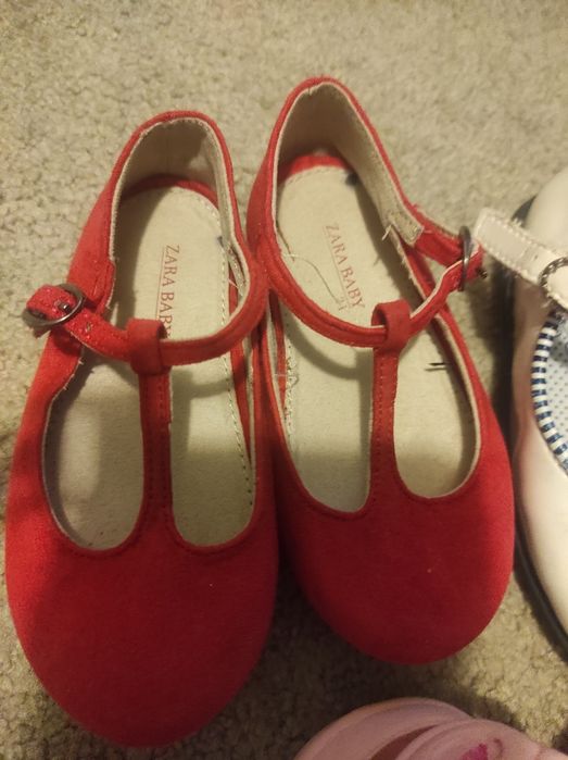 3 pares de sapatos de criança, tamanho 21