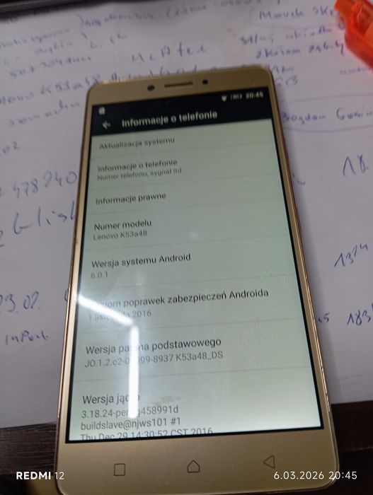 Lenowo K53a48 sprawny
