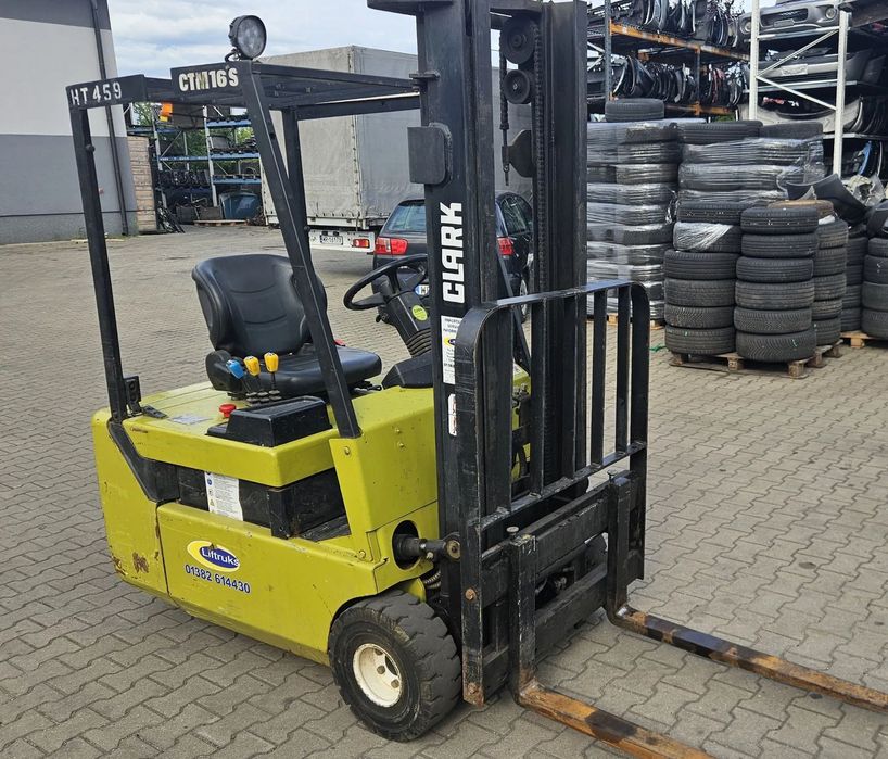 Wózek Widłowy Clark CTS16M Akumulatorowy Duplex 3.2m 1.6t
