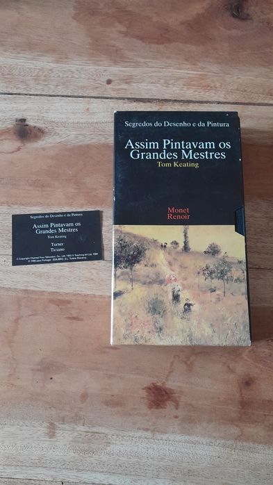 DVD's Segredos do desenho e da pintura- Assim pintavam os grandes mest