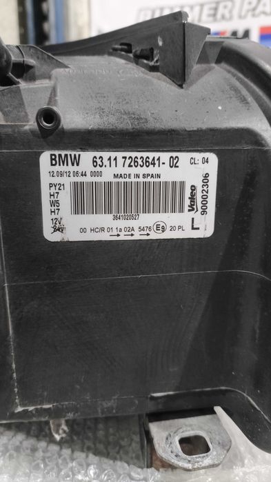 Farol BMW Serie 1 (E82/E88) Esquerdo LCI  7263.641