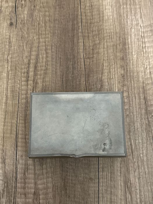 Caixa Guarda Jóias Em Estanho