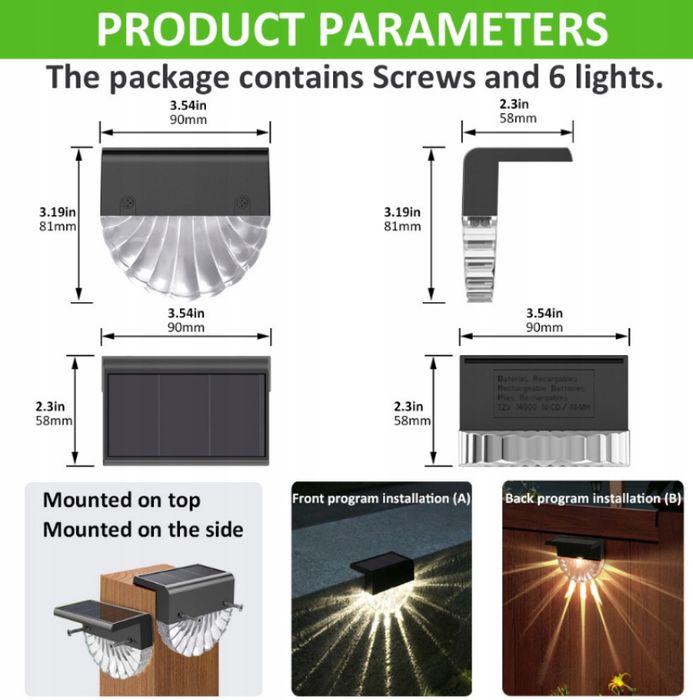 Зовнішні декоративні світильники