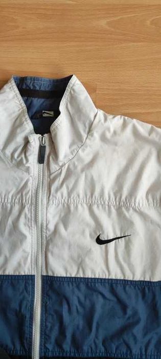 Nike 1990s lightweight embroidered spellout track jacket