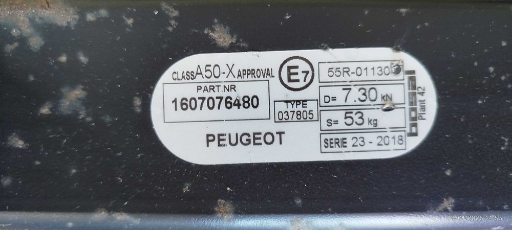 Engate reboque Peugeot 2008