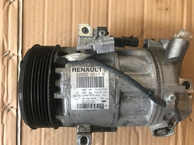 Compressor de AC ar condicionado Renault clio IV 4 0.9 TCE R