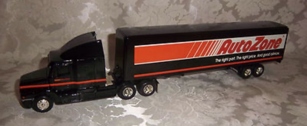 Camiao miniatura AutoZone Freightliner Tractor-Trailer