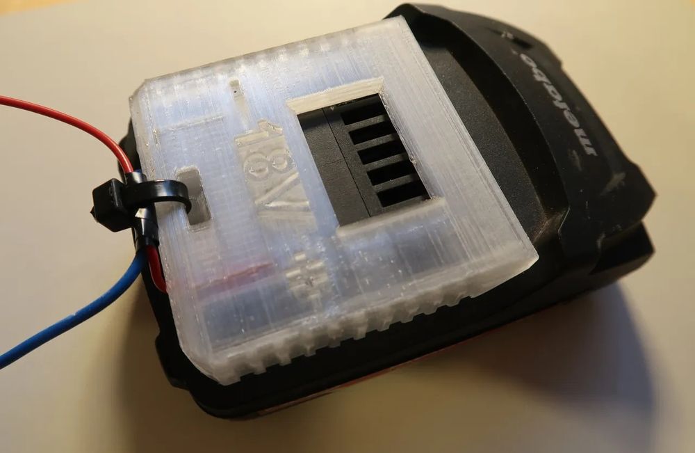 Адаптер usb живлення павербанк прожектор Metabo 18v power Bank метабо