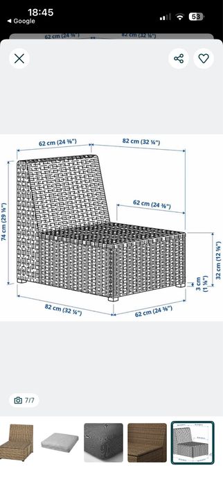Komplet ogrodowy ilea solleron