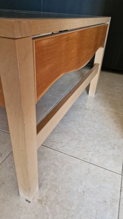 Mesa centro em madeira Vinninga IKEA