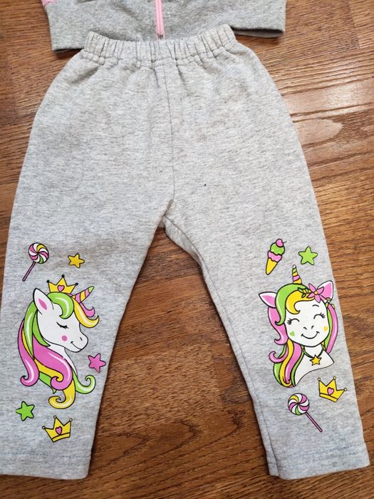 джинси реглан Мінні маус єдиноріжка штани футболка 80-86  12-18 adidas