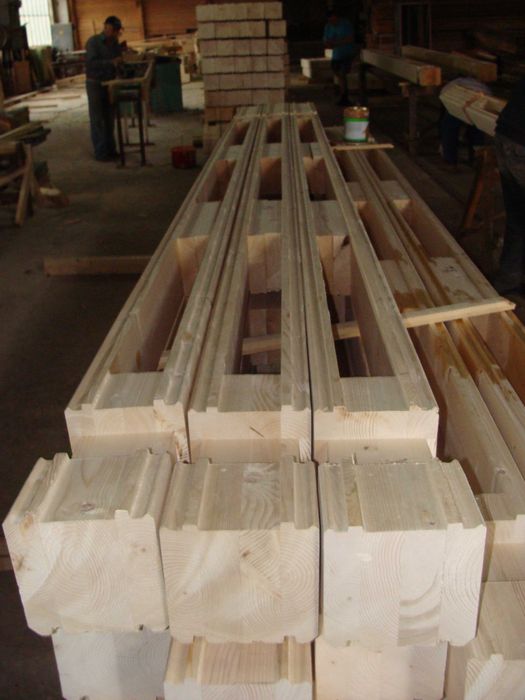 стіновий клеєний брус 200х200