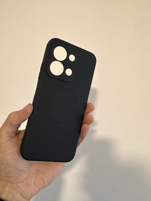 Etui Plecki Silikonowe z MagSafe + SZKŁO do XIAOMI REDMI 15C 4G / 5G