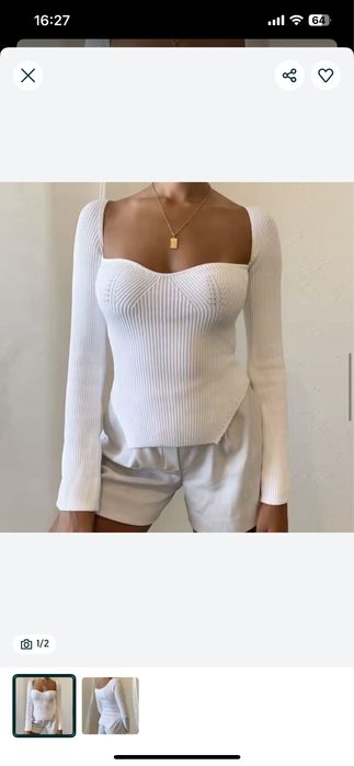 Кофтинка лонг блуза