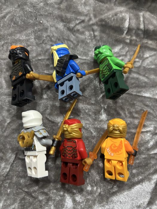 Lego ninjago pakiet figurek kai zane cole lloyd i inne