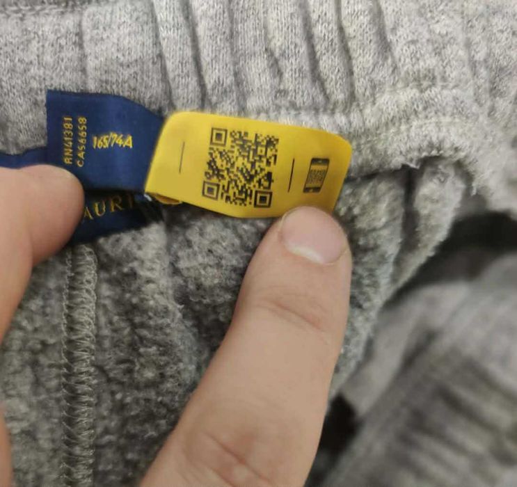 Polo Ralph Lauren spodnie dresowe męskie M szare