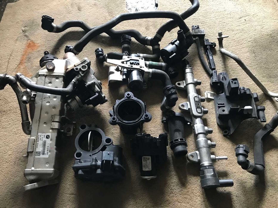 BMW X5 F15 E70 B47 M57 N57  Дросельная заслонка теплообменник EGR ЕГР