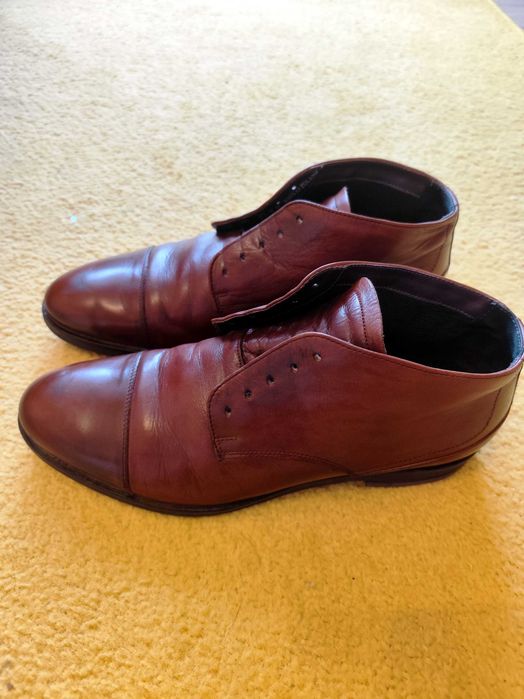 Buty męskie zimowe Ryłko brązowe r. 41
