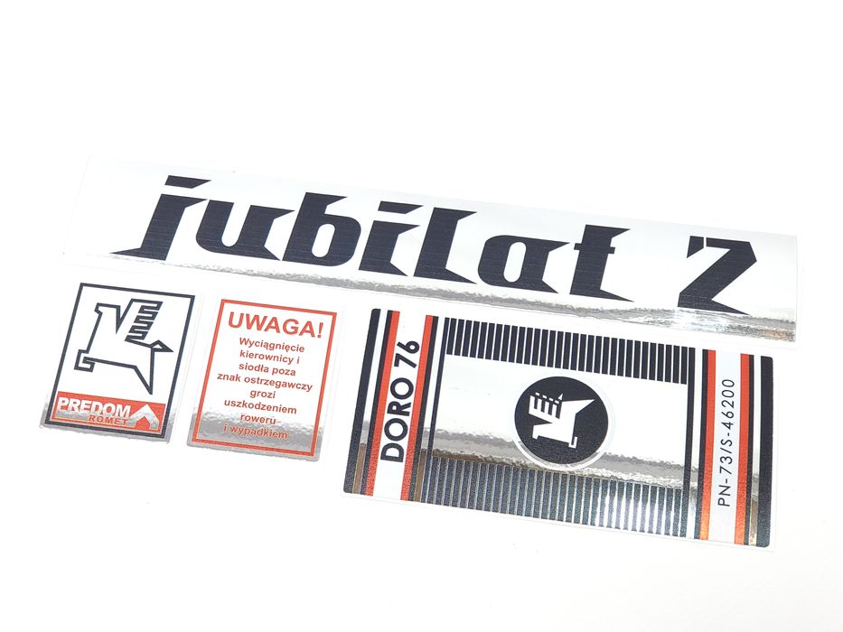 NOWE Naklejki Romet Jubilat 2 komplet