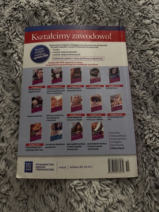 Techniki fryzjerskie sprzedam książki