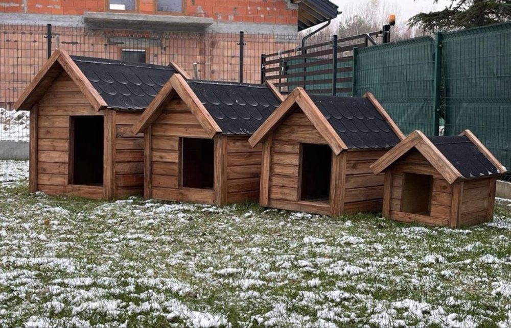 Budy dla psów, stoły ogrodowe, kurnik, dostępne od ręki!