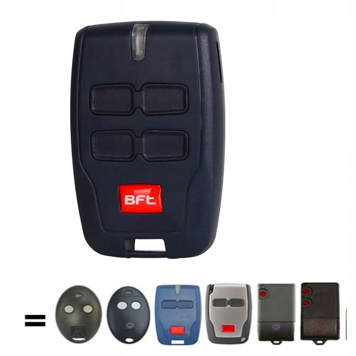 Pilot do bram 4kanałowy 4ch 4333 BFT 433,92 MHz MITTO cool C4