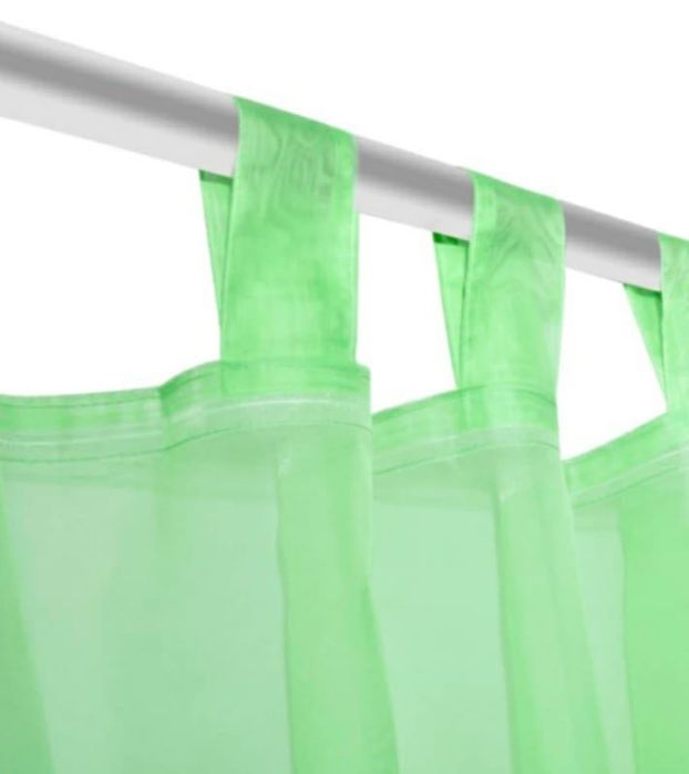 Продам штори салатового кольору