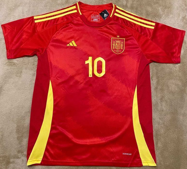 Equipamento Principal Espanha 2025 - Lamine Yamal 10