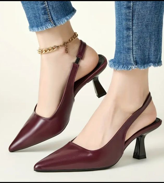 Туфлі Бургунді, бордо