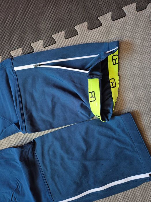 Nowa męskie spodnie turystyczne skitour softshell wełna merino Ortovox