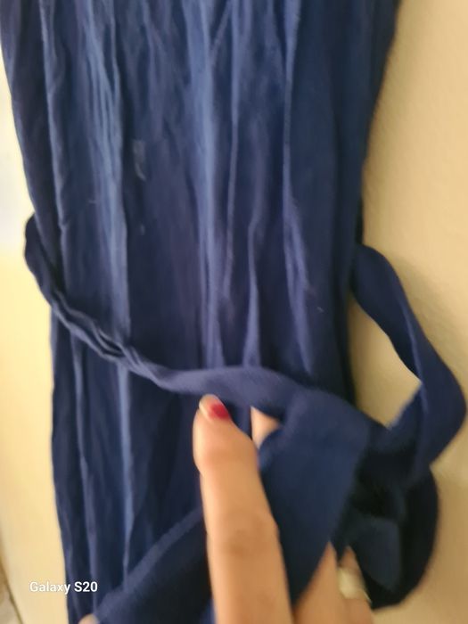 Macacão azul marca Zara