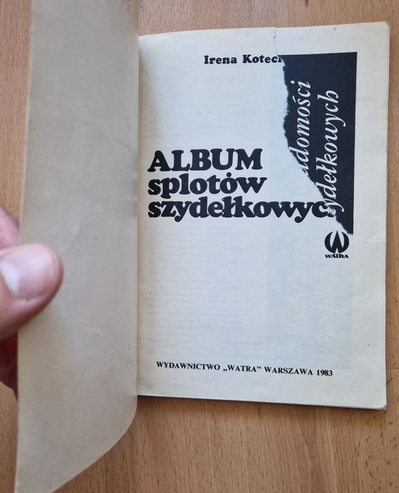 Album splotów szydełkowych - Irena Kotecka