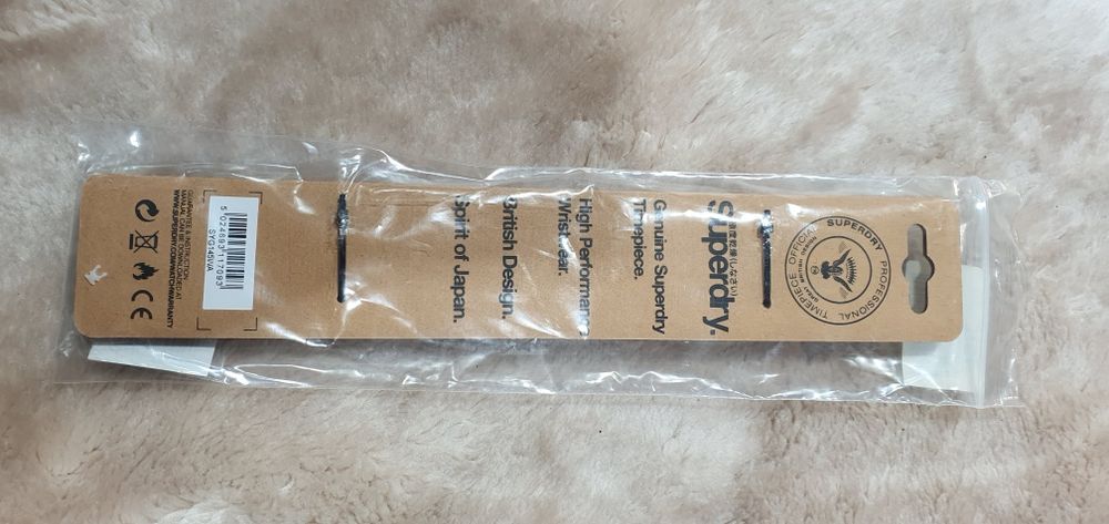 Super dry świetny zegarek biały oryginalny damski