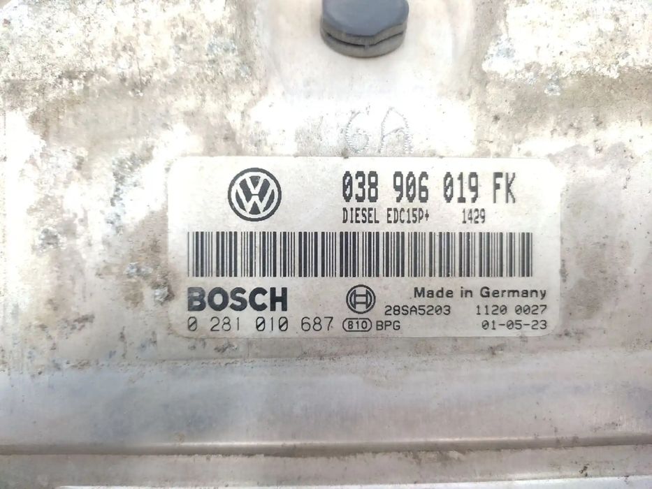 Centralina De Motor Uce SEAT TOLEDO II (1M2) 1.9 TDI 038906019FK 0281010687