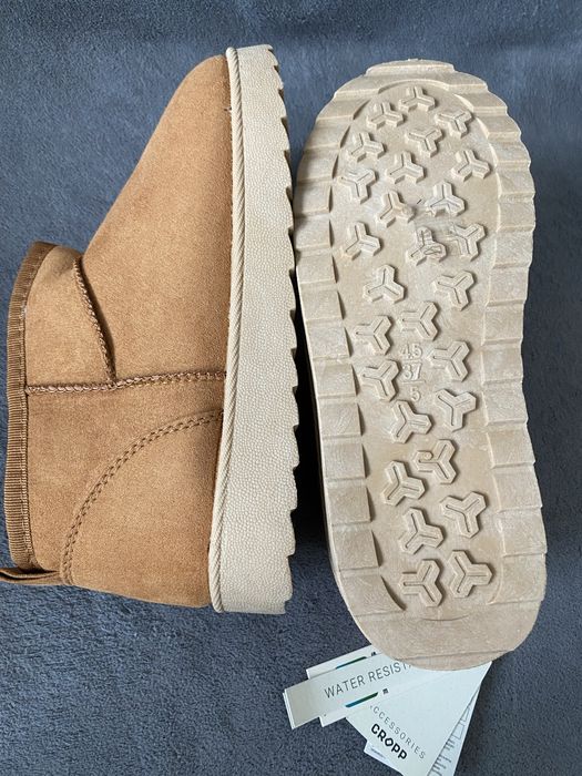 Śniegowce brązowe jasne 37 nowe