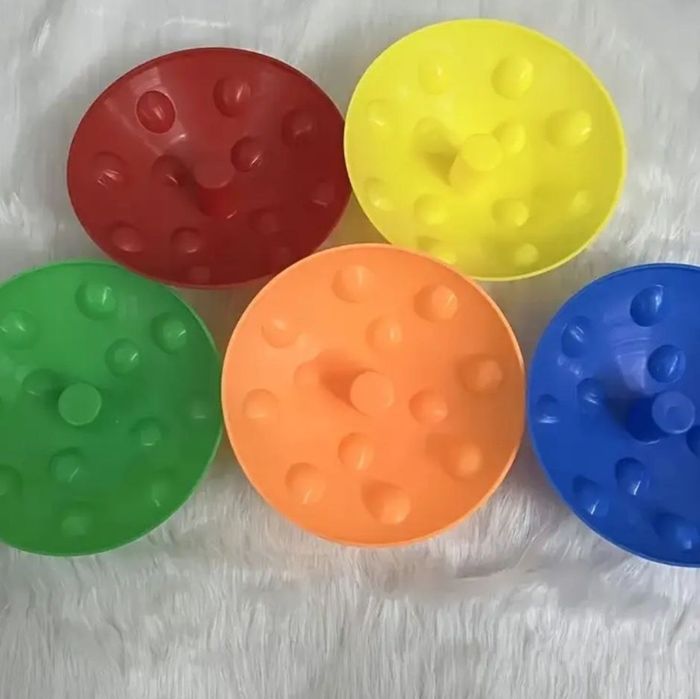 5 шт. Набір сенсорних килимків, крупна моторика. Балансир для дітей