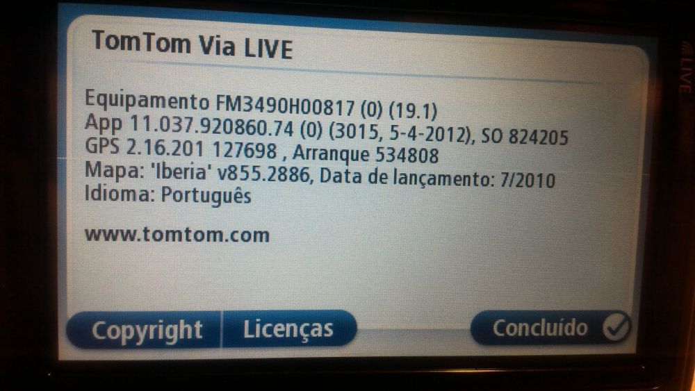 Tom Tom Live em bom estado64550377679745121