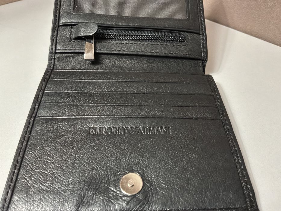 Гаманець кошелек портмоне Emporio Armani натуральна шкіра