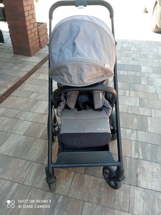 Wózek spacerowy Cybex balios s Manhattan Grey jak nowy+ gratis otulacz